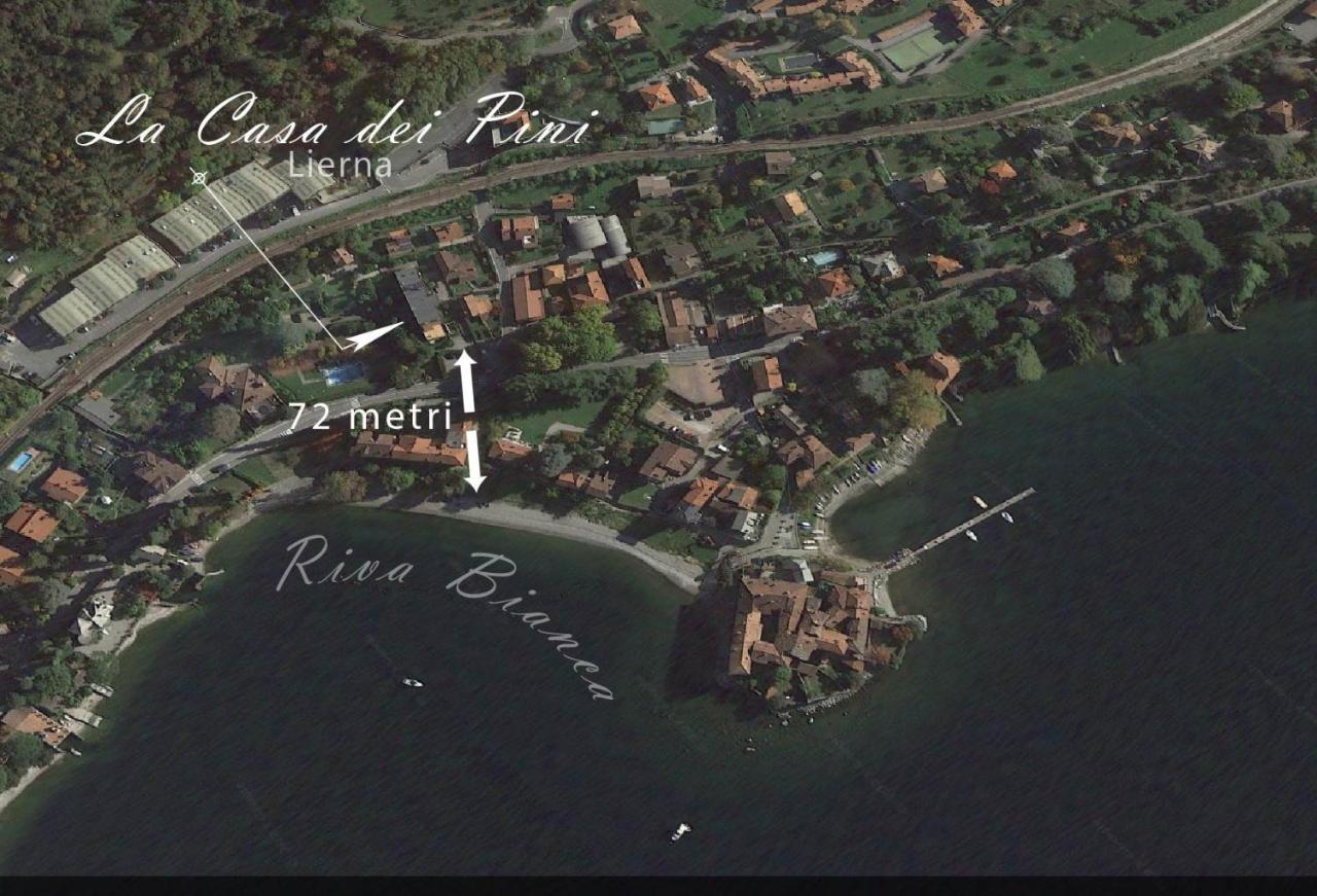 La Casa Dei Pini Apartment Lierna Bagian luar foto